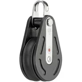 Škripec (12 mm, Kroglični ležaj, Z lokom, 50 x 14 mm, Delovna obremenitev: 250 kg)