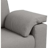  Dvosjed Sofa Roza Siva 120 cm Tkanina | shoptok.hr