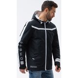 Ombre Parke Moška zimska bunda (C455BLACK) pisana | Shoptok.si
