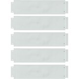  Rubnjaci za travnjak 5 pcs Srebrno 100 x 25 x 0,07 cm | shoptok.hr