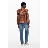 Desigual ženska košulja dugih rukava, narančasta | shoptok.hr