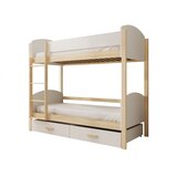 ADRK Otroki pograd Jori z vzmetnico in predali 86 cm - BELA-BOR | Shoptok.si
