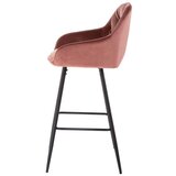 CARRYHOME BARSKI STOL, roza | Shoptok.si