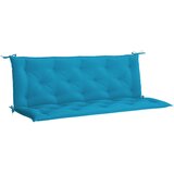  Jastuk za vrtnu klupu svjetloplavi 150x(50+50)x7 cm od tkanine | shoptok.hr