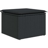  13-dijelni set vrtnih sofa s jastucima poliratan crni | shoptok.hr