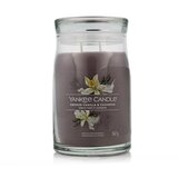 Yankee Candle Signature Smoked Vanilla & Cashmere 567 g dišeča svečka | Shoptok.si
