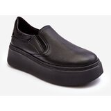 Boto Women's Leather Sport Shoes on Platform Black Lemar Manish | shoptok.hr