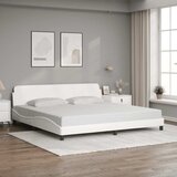  Okvir za krevet Dover bijeli 200x200 cm od umjetne kože | shoptok.hr
