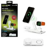 PUNJAČ BEŽIČNI YM-T8 PD MAGSAFE, SET 3U1 BIJELI 0299