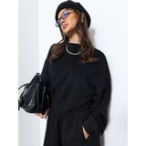 Sinsay Soft touch crewneck majica od trenirke s dodatkom viskoze Slike