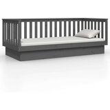  Dnevni ležaj sivi 80 x 200 cm od masivne borovine | shoptok.hr