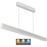  LED luster na sajli LED/40W/230V 3000/4000/6400K bela | Eponuda.com