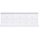 TV omarica bela 108x30x40 cm trden les pavlovnije, (20733958) | Shoptok.si