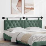  Držeće uzglavlje Zidne Morska zelena 190 x 55 x 7 cm Baršun - zelena boja mora 180 cm bez LED | shoptok.hr