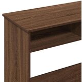 vidaXL Radni stol boja smeđeg hrast 80x40x75 cm od konstruiranog drvo | shoptok.hr