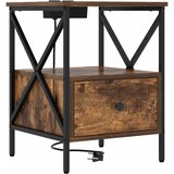  Noćni ormar s ladicama 2 pcs Dimljeni hrast 41,5 x 40,5 x 55 cm | shoptok.hr