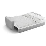 Cosmopolitan Design Svetlo siva raztegljiva sedežna garnitura s prostorom za shranjevanje 238 cm Belfast – | Shoptok.si