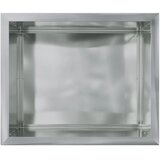  Vrtna posuda za sadnju s LED svjetlom 2 kom. Srebrna - Pocinčani čelik 50 x 60 x 48 cm 2 | shoptok.hr