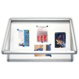 Olimp Sport Tabla oglasna 2x3 sa vratima i inbus ključem, bela magnetna 90x60 | ePonuda.com