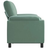 SOFA Morska zelena 154 x 85 x 93 cm Baršun - zelena boja mora 120 cm | shoptok.hr