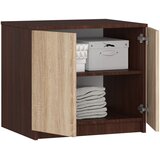 AKORD Star Nadgradna Omarica Za Garderobno Omaro, 2 Vrata, Wenge/Hrast Sonoma, (5000331606) | Shoptok.si