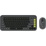 Logitech brezžična tipkovnica in miška Pop Icon Combo, grafitna Cene