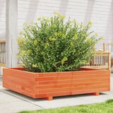  Vrtna sadilica voštano smeđe boje 90x90x26,5 cm od borovine | shoptok.hr