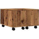  Stol za kavu staro drvo 60x60x38 cm konstruiranog drva | shoptok.hr