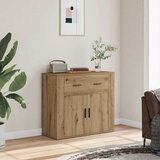  Komoda boja hrasta artisan 80 x 33 x 70 cm konstruirano drvo | Eponuda.com