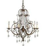 Elstead Lighting Chateau Feiss 6 Light Lestenec Mocha Bronze, (22099762) | Shoptok.si