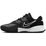 Nike Športni čevelj 'Court Lite 4 Clay' črna / bela