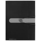 Herlitz fascikla klapna s gumicom pp A4 11205986 crna Cene