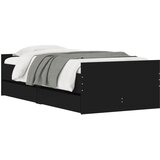  Okvir kreveta s ladicama crni 90 x 190 cm | Eponuda.com