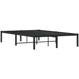 Metalni okvir za krevet crni 120 x 190 cm | shoptok.hr