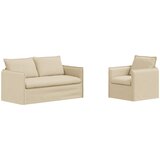  Set sofe 2 pcs Krem 156 x 82 x 85 cm Tkanina | shoptok.hr