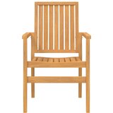  Složive vrtne stolice 6 kom 56,5x57,5x91 cm od masivne tikovine | shoptok.hr