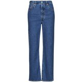 Levi's Jeans straight RIBCAGE STRAIGHT ANKLE Lightweight Modra | Shoptok.si