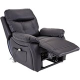 James Wood tv fotelj mario, relax funkcija, črna | Shoptok.si