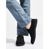 Shelvt Men's black loafers | shoptok.hr