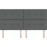  LED vzglavnik Temno siva 90 cm Tkanina, (22053064) | Shoptok.si