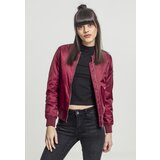 Urban Classics Women's Basic Bomber Jacket burgundy Cene
