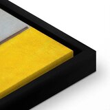  Slika - Piet Mondrian – Composition A 80x80 U crnom drvenom okviru | shoptok.hr