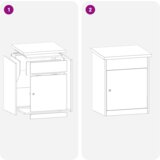  Sandučić za pakete Crna 44 x 35 x 59 cm Nehrđajući čelik | shoptok.hr
