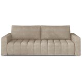 ELTAP Bež baršunasti sklopiva/s prostorom za odlaganje sofa 247 cm Lazaro – | shoptok.hr