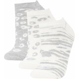 Defacto Women 3 Pack Cotton Booties Socks Cene'.'