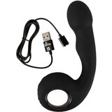  Black Velvets - G in P točkovni vibrator (črn) | Shoptok.si
