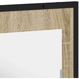  Ogledalo za kopalnico s polico Sonoma hrast 50x12x60 cm iz inženirskega lesa | Shoptok.si