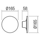  Redo 90369 - LED spoljašnje zidno svetlo AURA LED/8W/230V 3000K IP65 antracit | Eponuda.com