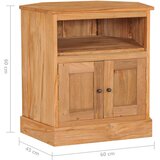  IdaXL Kutna komoda 60 x 45 x 60 cm od masivne tikovine | Eponuda.com