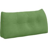  Jastuk za leđa Svijetlo zelena 100 x 24 x 50 cm Baršun | shoptok.hr
